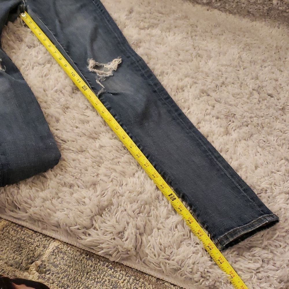 DSTLD Distressed  Slim High Rise Skinny Jeans - Picture 8 of 11